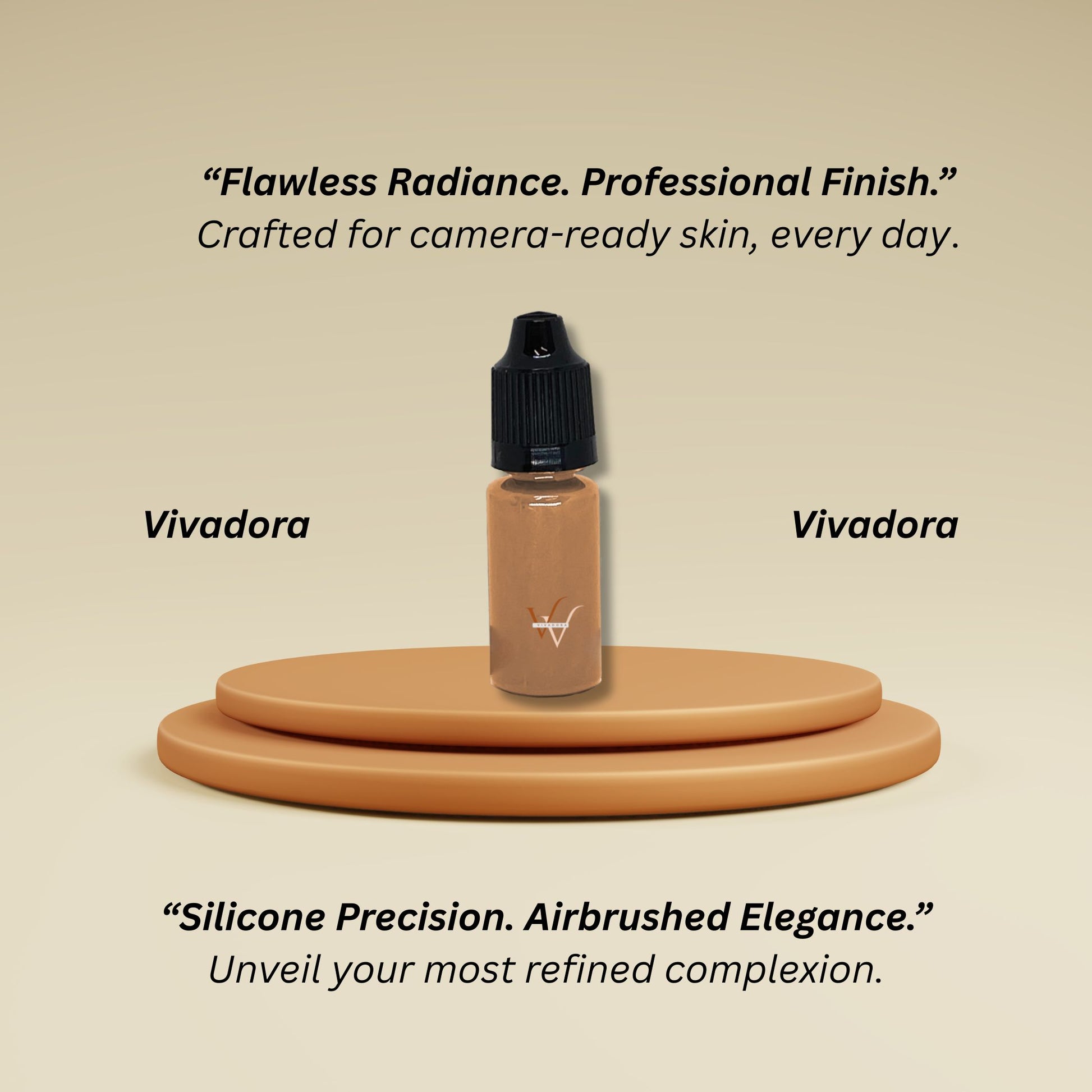 HD Silicone Airbrush Foundation - Cognac - 10 mL
