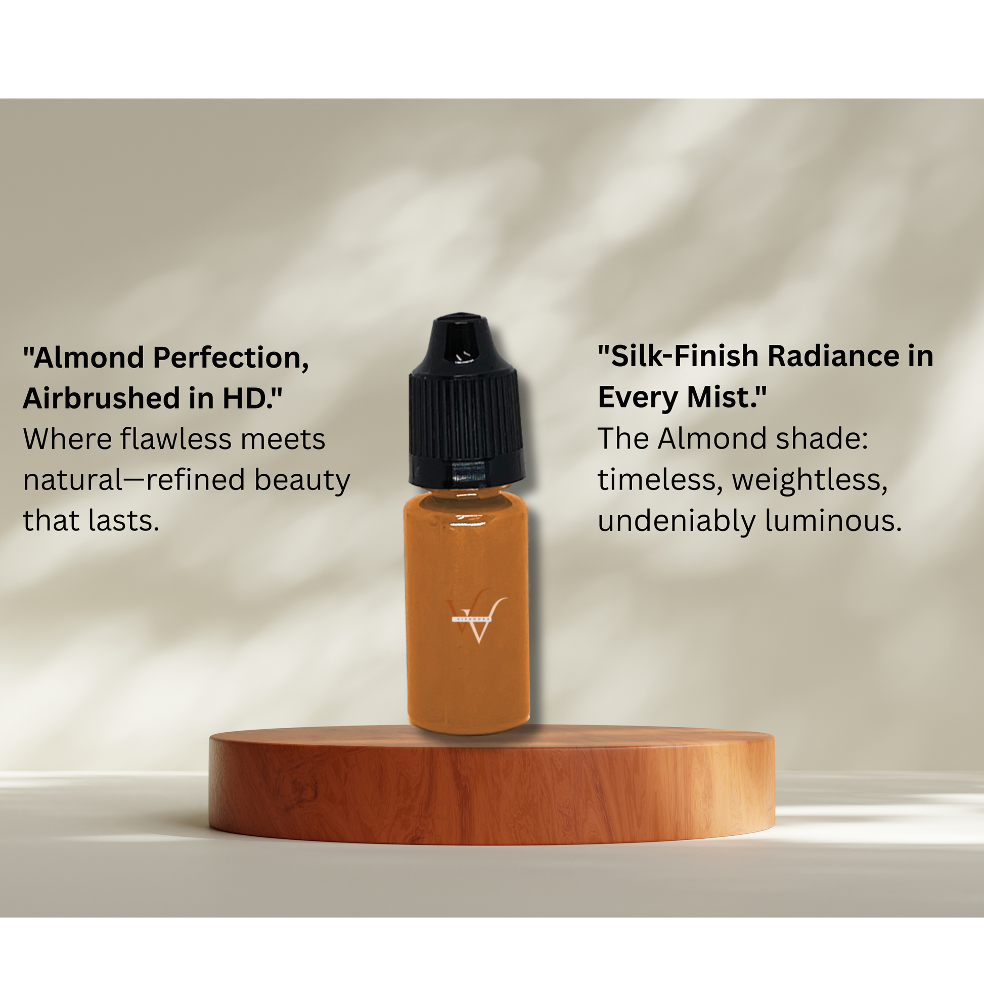 HD Silicone Airbrush Foundation - Almond - 10 mL