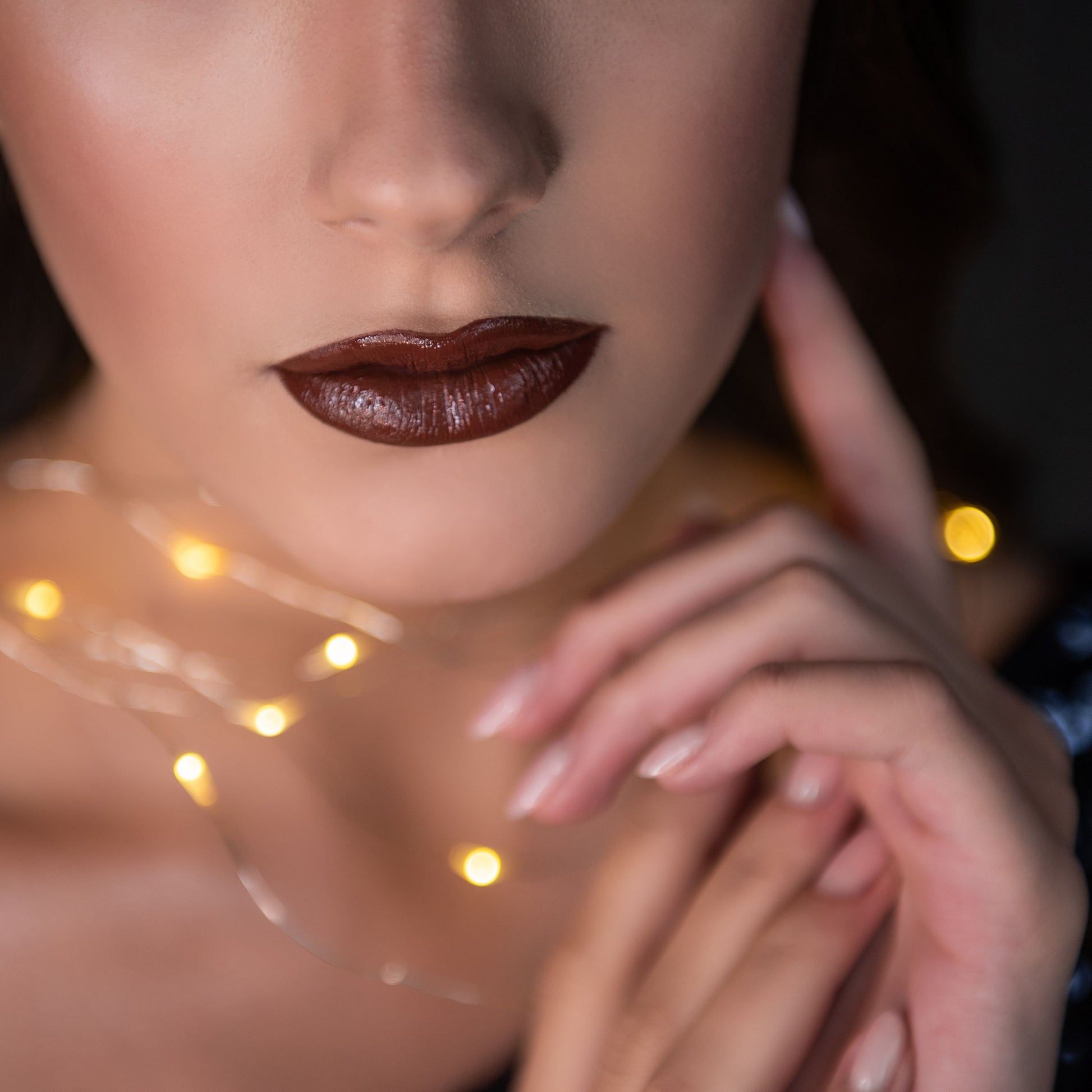 Burgundy Lipstick